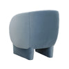 Kiki Blue Stone Velvet Accent Chair Model: TOV-S68549