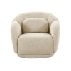Misty Cream Boucle Accent Chair Model: TOV-S68615