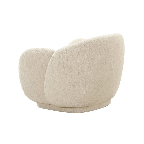 Misty Cream Boucle Accent Chair Model: TOV-S68615