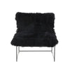Kimi Black Genuine Sheepskin Chair Model: TOV-S68723
