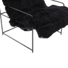 Kimi Black Genuine Sheepskin Chair Model: TOV-S68723