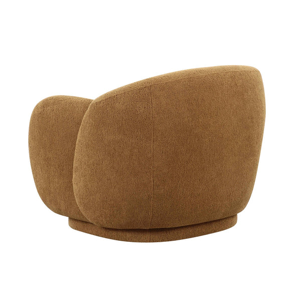 Misty Brown Boucle Accent Chair Model: TOV-S68988