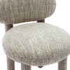 Manu Beige Nubby Performance Fabric Side Chair Model: TOV-S69033