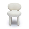 Manu Cream Performance Boucle Side Chair Model: TOV-S69034