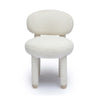 Manu Cream Performance Boucle Side Chair Model: TOV-S69034