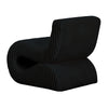 Senna Black Oversized Corduroy Accent Chair Model: TOV-S69039