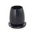 Rounded Black Swirl Resin Kiddush Cup Model: TOV-T18616