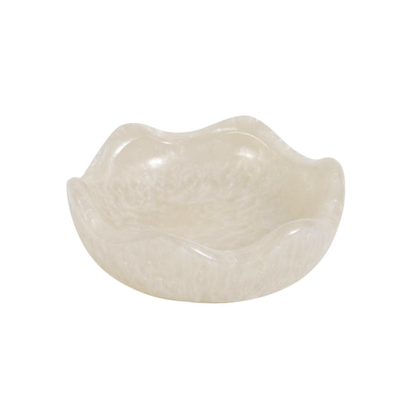 Platform Tan Swirl Resin Kiddush Cup Model: TOV-T18617
