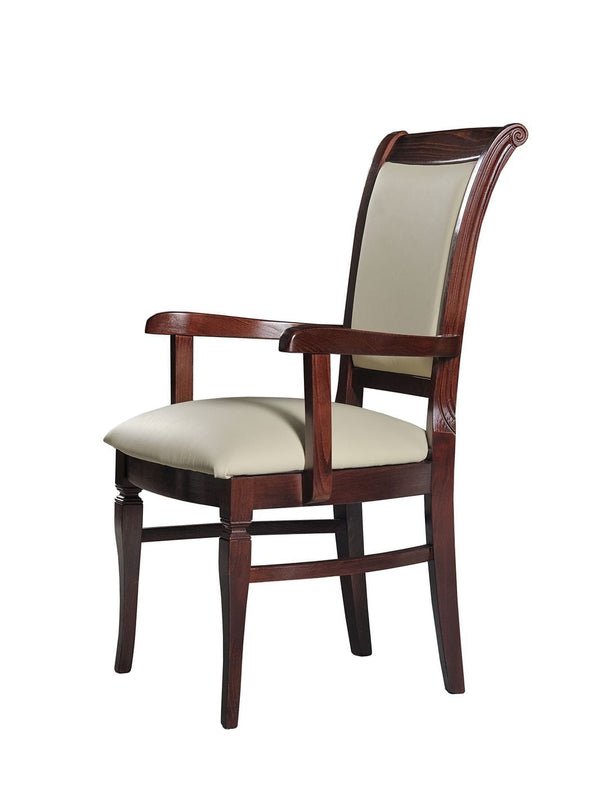 Modrest Anders Leather Dining Armchair Model VGTSRAFAELLO-AC