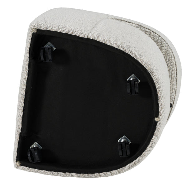 Modrest Angie Modern Beige Fabric Dining Chair Model VGKK-KFY1230-BEI-CH