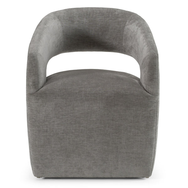 Modrest Angie Modern Grey Fabric Dining Chair Model VGKK-KF-Y1230-GRY