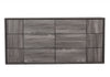 Nova Domus Asus Italian Modern Elm Grey Dresser Model VGACASUS-DRS-GRY-1