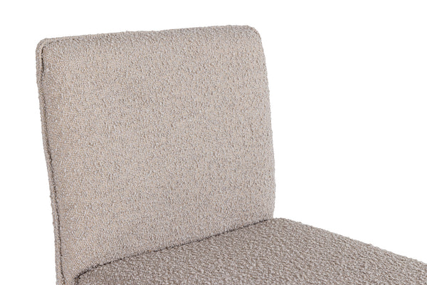 Modrest Atlanta Modern Beige Fabric & Brass Counter Chair Model VGMY-3739-26-BGE