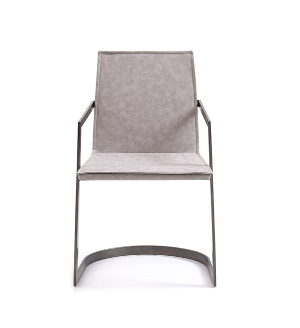 Jago Modern White Wash Grey Dining Chair Model VGVCB825A-GRY