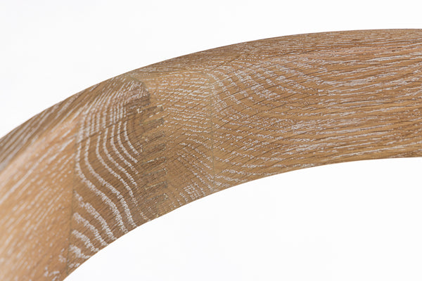 Modrest Belton Modern Off White Fabric & White Wash Oak Counter Chair Model VGMY-3719-26-OFFWHT