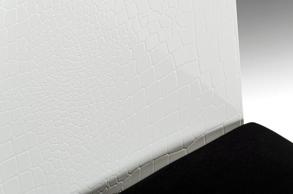 Bridget White Dining Chair (Set Of 2) Model VGUN0062-WHT