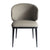 Modrest Caplan Modern Beige Leatherette Dining Armchair Model VGYFDC1102-BEI-DC