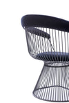 Modrest Chandler Modern Black Velvet & Black Stainless Steel Dining Chair Model VGZAY007-1-BLK-DC