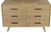 Modrest Claire Contemporary Walnut Dresser Model VGWDWIN-DR06-DRS
