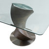 Modrest Cleveland Contemporary Glass And Grey Ash Dining Table Model VGCS-DT-16152-GRY