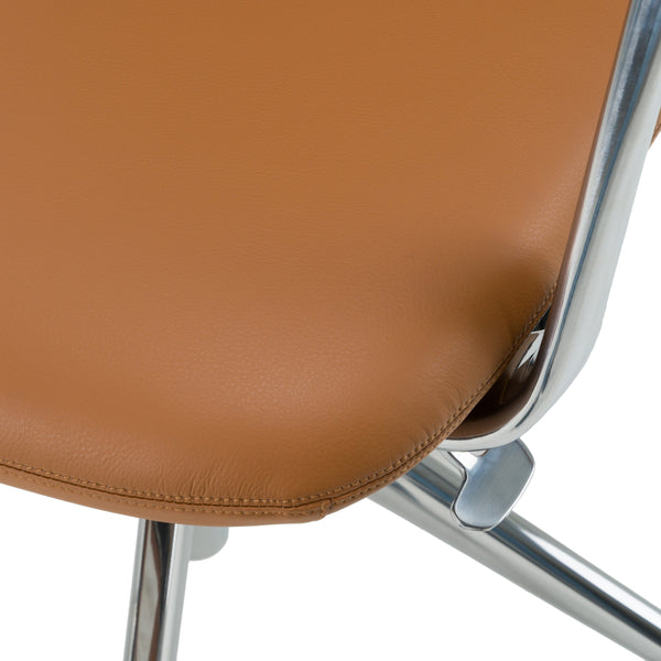 Modrest Clyne Modern Camel Vegan Leather Executive Office Chair Model VGFU-FK013-A11-CML