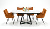 Modrest Cofrey Contemporary White Ceramic Extendable Dining Table Model VGEWD2055EA-WHT-DT
