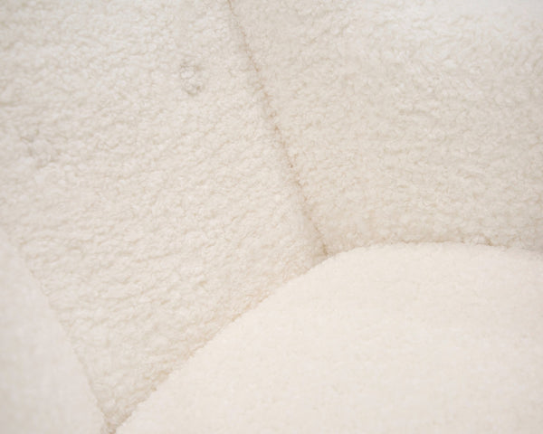 Modrest Colfax Modern White Sheep Rocking Chair Model VGDWJ1817-WHT-CH