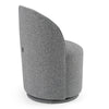 Modrest Correa Modern Grey Fabric Swivel Dining Chair Model VGKK-KF.Y1179-GRY
