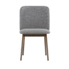 Modrest Costello Mid Century Modern Grey Fabric & Wenge Dining Chair (Set Of 2) Model VGMA-MI-1158-GRYWGE