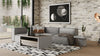 Divani Casa Navstar Contemporary Grey Fabric Modular Sectional Sofa Model VGUIMY768