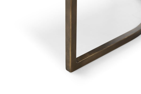 Modrest Elisa Modern Grey Velvet & Brass Dining Chair Model VGVCB8369-GRY-DC