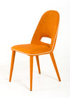 Eugene Modern Orange Fabric Dining Chair (Set Of 2) Model VGEUMC-8161CH