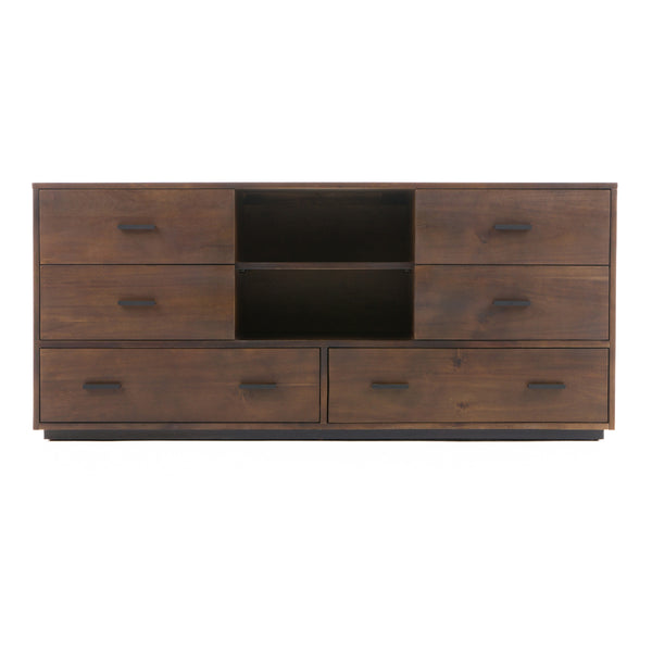 Nova Domus Fantasia Contemporary Dark Walnut Dresser Model VGWDHL-W03