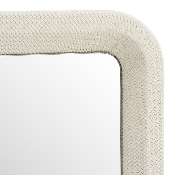Modrest Florence Modern Beige Leatherette Mirror Model VGVC-J2410-M
