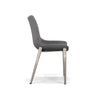 Modrest Frasier Modern Grey Eco Leather Dining Chair (Set Of 2) Model VGHR3505-GRY