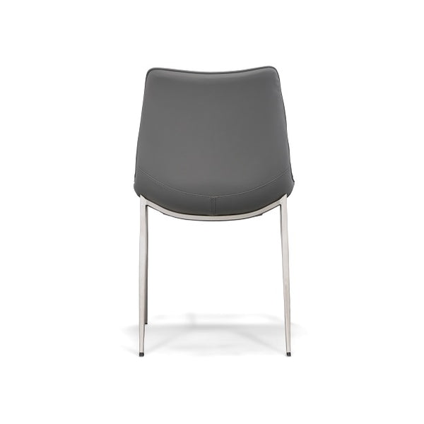 Modrest Frasier Modern Grey Eco Leather Dining Chair (Set Of 2) Model VGHR3505-GRY