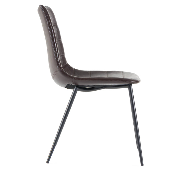 Gilliam Modern Brown Dining Chair (Set Of 2) Model VGHR3260-BRN