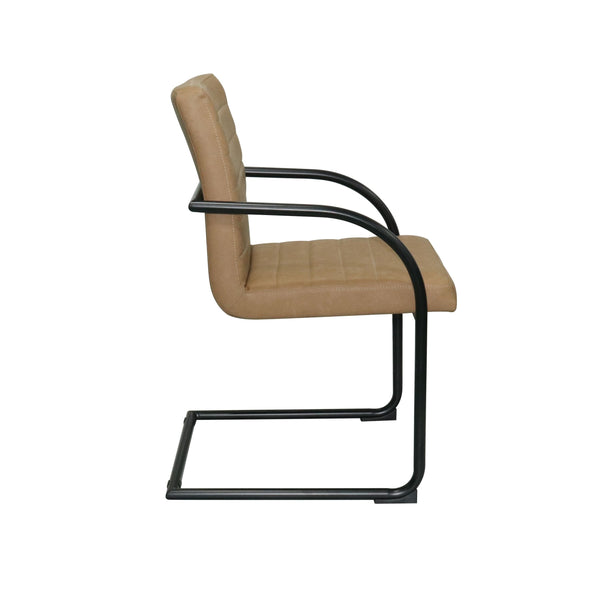 Modrest Ivey Modern Tan Dining Chair (Set Of 2) Model VGSWSFC118-TAN-A-DC