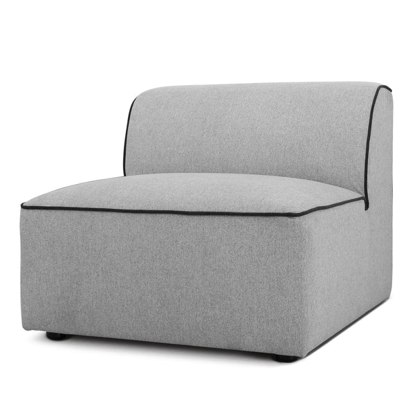 Divani Casa Polo Modern Green & Blue & Grey Fabric Modular Sectional Sofa Model VGKNK8592-MULTI-SECT