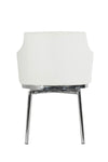 Modrest Kaweah Modern White Dining Chair Model VGHR3149-WHT