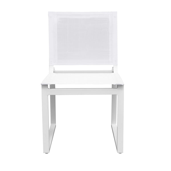 Renava Kayak Modern Outdoor White Dining Chair (Set Of 2) Model VGGERH-AGEAN-CH-WHT-1