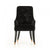 A&X Larissa Modern Black Fabric Dining Chair Model VGUNCC016-BLK-1