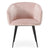Modrest Luzerne Modern Pink Velvet Dining Chair Model VGYFDC1041-PNK-DC