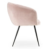 Modrest Luzerne Modern Pink Velvet Dining Chair Model VGYFDC1041-PNK-DC