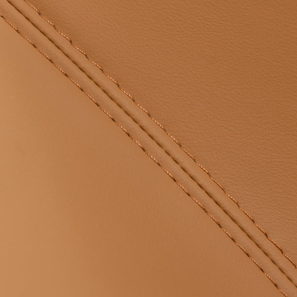 Modrest Marcus Modern Camel Vegan Leather Dining Chair (Set Of 2) Model VGEW-F3248AA-CML