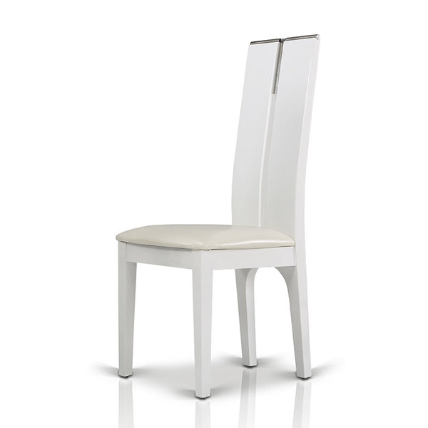 Maxi White Gloss Chair (Set Of 2) Model VGGUJK414SCH-WHT