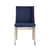 Modrest Mimi Contemporary Blue Velvet & Antique Brass Dining Chair (Set Of 2) Model VGGAGA-6544CH-BLU-DC