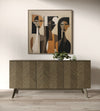 Modrest Costello Mid Century Modern Wenge Dining Set Model VGMA-MIT-3202-SET