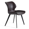 Modrest Moira Modern Dark Brown Eco Leather Dining Chair (Set Of 2) Model VGHR3638-DKBRN-DC