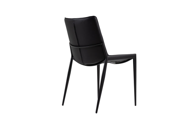 Modrest Murray Modern Black Vegan Leather Dining Chair (Set Of 2) Model VGHR-3634-BLK